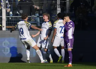 Il Parma vince, la Fiorentina è sempre più nei guai: decide Sorensen