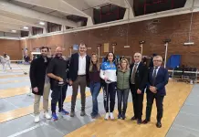 La Federscherma in pedana con una lezione per non vedenti, Annalisa Minetti testimonial