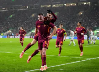 Roma sul velluto a Glasgow, 3-0 al Celtic e prima doppietta in giallorosso per Ferguson