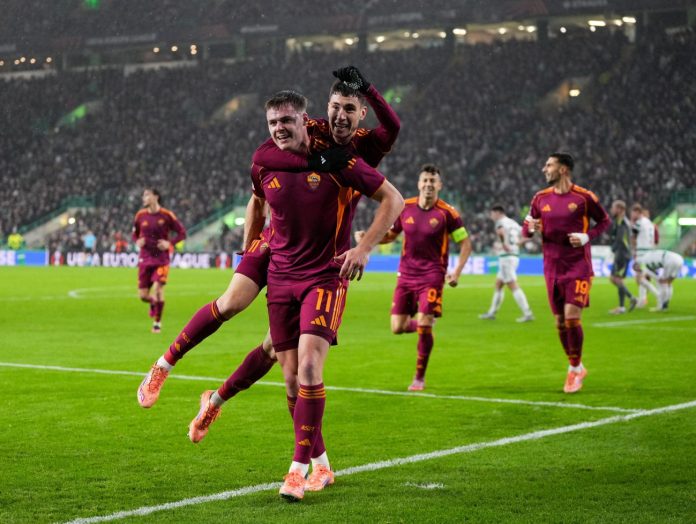 Celtic v Roma, UEFA Europa League, Group Stage, Football, Celtic Park, Glasgow, Scotland, UK - 11 Dec 2025