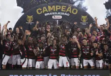 After the Libertadores, Flamengo are crowned champion of Brazil