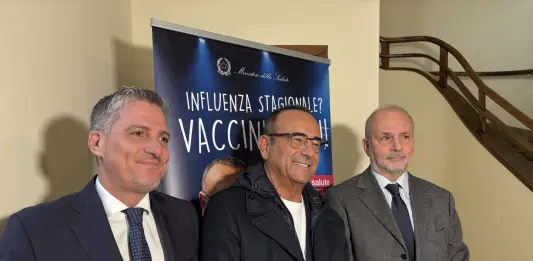 Al via il nuovo spot per la campagna nazionale sulla vaccinazione antinfluenzale, Carlo Conti testimonial