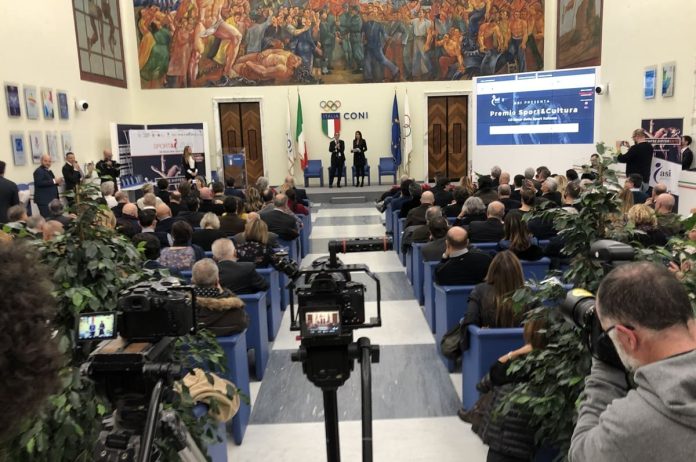 Il premio ASI al Salone d'Onore del Coni (1)