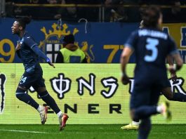 La Lazio vince a Parma in nove contro undici, Noslin decisivo al Tardini