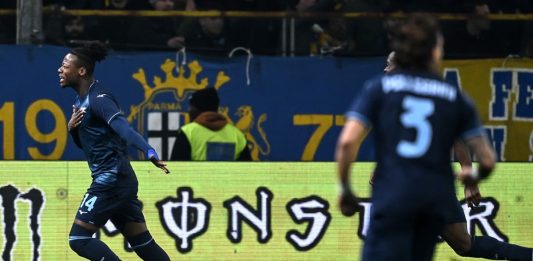 La Lazio vince a Parma in nove contro undici, Noslin decisivo al Tardini