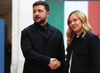 Meloni “Dispiaciuta per le parole di Zelensky sull’Europa”