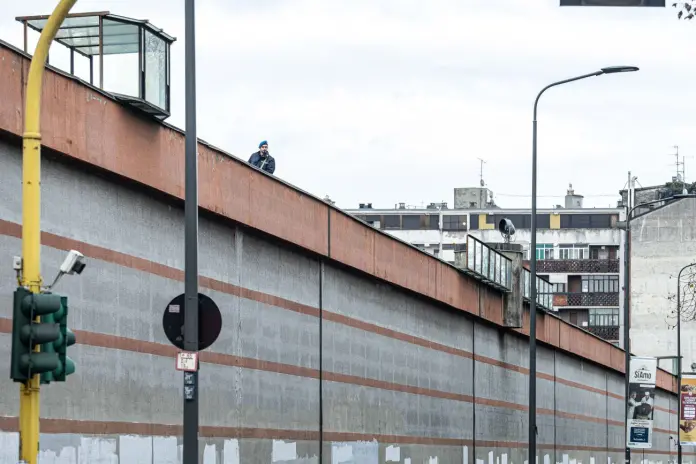 Milano, corteo antifascista,