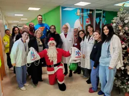 Seus 118, supereroi e doni natalizi per i piccoli pazienti dell’Ospedale Cervello di Palermo