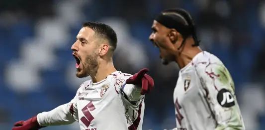 Il Torino espugna il Mapei Stadium grazie a un rigore di Vlasic, Sassuolo sconfitto 0-1