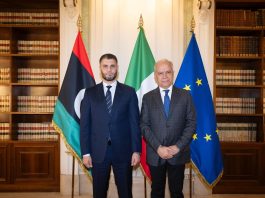 Piantedosi incontra al Viminale il ministro dell’interno libico Trabelsi