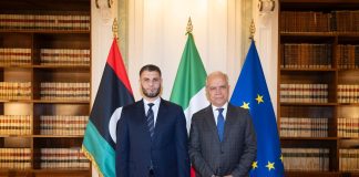 Piantedosi incontra al Viminale il ministro dell’interno libico Trabelsi