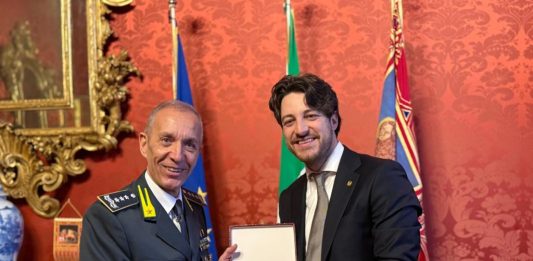 Il presidente Stefani riceve il generale della Guardia di Finanza Giuseppe Gerli