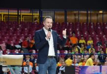 L’assessore Venturini allo spettacolo ginnico “Inside Out” al Palasport Taliercio