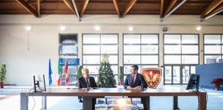 Il ministro Piantedosi e il capo della Polizia Pisani incontrano i Reparti Mobili