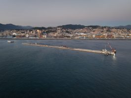 Webuild, posato il quattordicesimo cassone della nuova Diga foranea di Genova