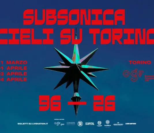 I Subsonica annunciano “Cieli su Torino 96-26”, quattro appuntamenti speciali a Torino per celebrare i 30 anni di carriera