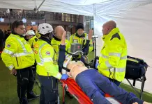 Milano Cortina 2026, le squadre di Areu effettuano una simulazione di intervento di primo soccorso