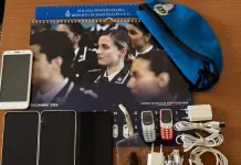 Sei telefoni cellulari e dosi di droga sequestrati in un carcere a Barcellona Pozzo di Gotto