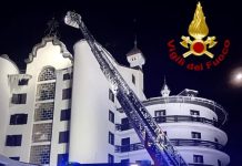 Incendio in hotel a Sestriere, nessun ferito