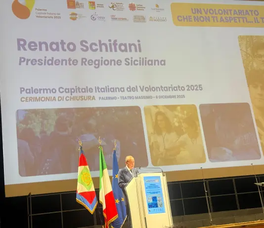 Palermo Capitale italiana del Volontariato 2025, Schifani: “Destinate ingenti risorse per il contrasto delle marginalità”