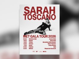 Sarah Toscano è pronta a tornare sul palco, a maggio il via del Met Gala Tour 2026