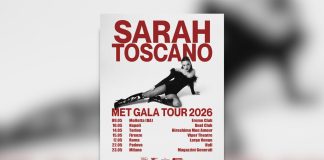 Sarah Toscano è pronta a tornare sul palco, a maggio il via del Met Gala Tour 2026