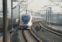 Cina: operativa nuova linea ferroviaria ad alta velocità Xi’an-Yan’an (1)