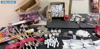 Fuochi illegali tra droga e vendita online, a Roma sequestri e denunce