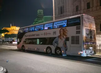 Arrivato a Roma il Bus Gourmet Italia dopo le tappe in 8 città europee