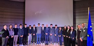 Visita al Parlamento Europeo per i 14 studenti liguri vincitori della Hackathon to Bruxelles