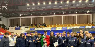Taekwondo: oro per Molin, l’Italia chiude gli Europei Under 21 con 6 medaglie