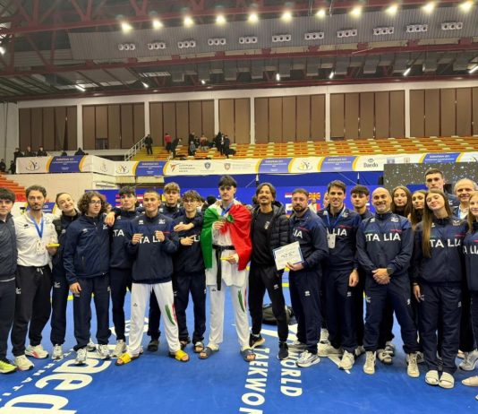 Taekwondo: oro per Molin, l’Italia chiude gli Europei Under 21 con 6 medaglie