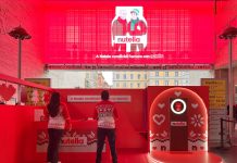 Nutella, un’installazione a Roma Termini celebra il ritrovarsi con le persone care