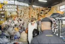 Sequestrato a Ercolano un opificio abusivo contenente oltre 65 tonnellate di rifiuti