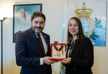 Conferita l’Onorificenza di Commendatore dell’Ordine Equestre di Sant’Agata ad Alessandra Priante