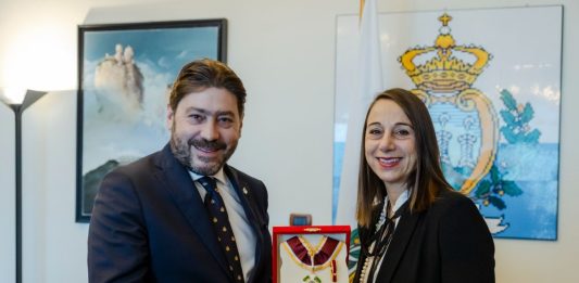 Conferita l’Onorificenza di Commendatore dell’Ordine Equestre di Sant’Agata ad Alessandra Priante