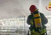 Piemonte, incendio nella piscina comunale di Susa
