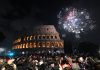Italia: le foto dei fuochi d’artificio a Roma per celebrare Capodanno (1)