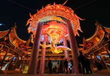 Cina: lanterne di Capodanno al Tempio di Confucio di Nanchino (3)