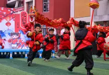 Cina: le attività per celebrare Capodanno in tutto il Paese (2)