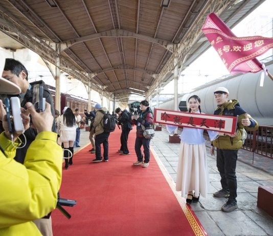 Cina: inaugurato servizio di treno a tema tra Pechino e Tianjin Nord (3)
