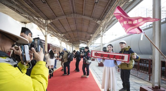 Cina: inaugurato servizio di treno a tema tra Pechino e Tianjin Nord (3)