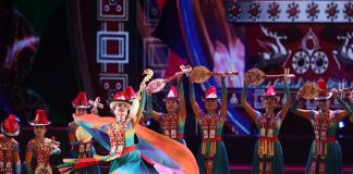 Cina: spettacoli culturali di massa portano danza e tradizione nel Gansu (2)