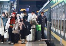 Cina: nel 2025 viaggi interregionali di passeggeri aumentati del 3,5%