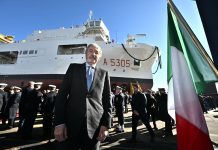 Liguria, varata la nuova nave “Quirinale”. Il Presidente Bucci: “Gioiello tecnologico”