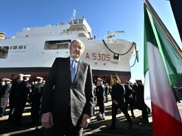 Liguria, varata la nuova nave “Quirinale”. Il Presidente Bucci: “Gioiello tecnologico”