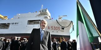 Liguria, varata la nuova nave “Quirinale”. Il Presidente Bucci: “Gioiello tecnologico”