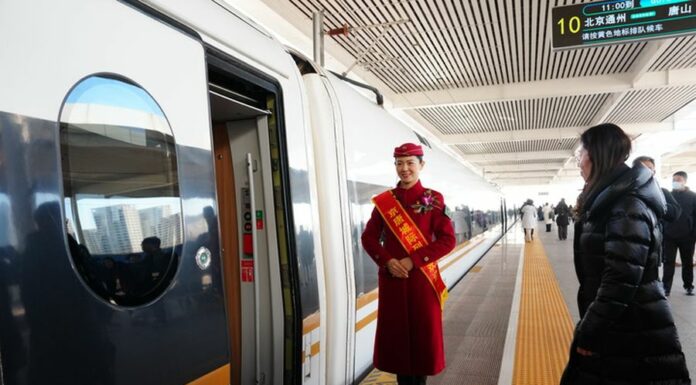Cina, le ferrovie registrano il picco di rientri dalle vacanze di Capodanno