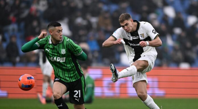 Thorstvedt e Pellegrino, finisce 1-1 il derby Sassuolo-Parma