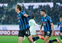 Ritorno amaro a Bergamo per Gasperini, Atalanta-Roma 1-0